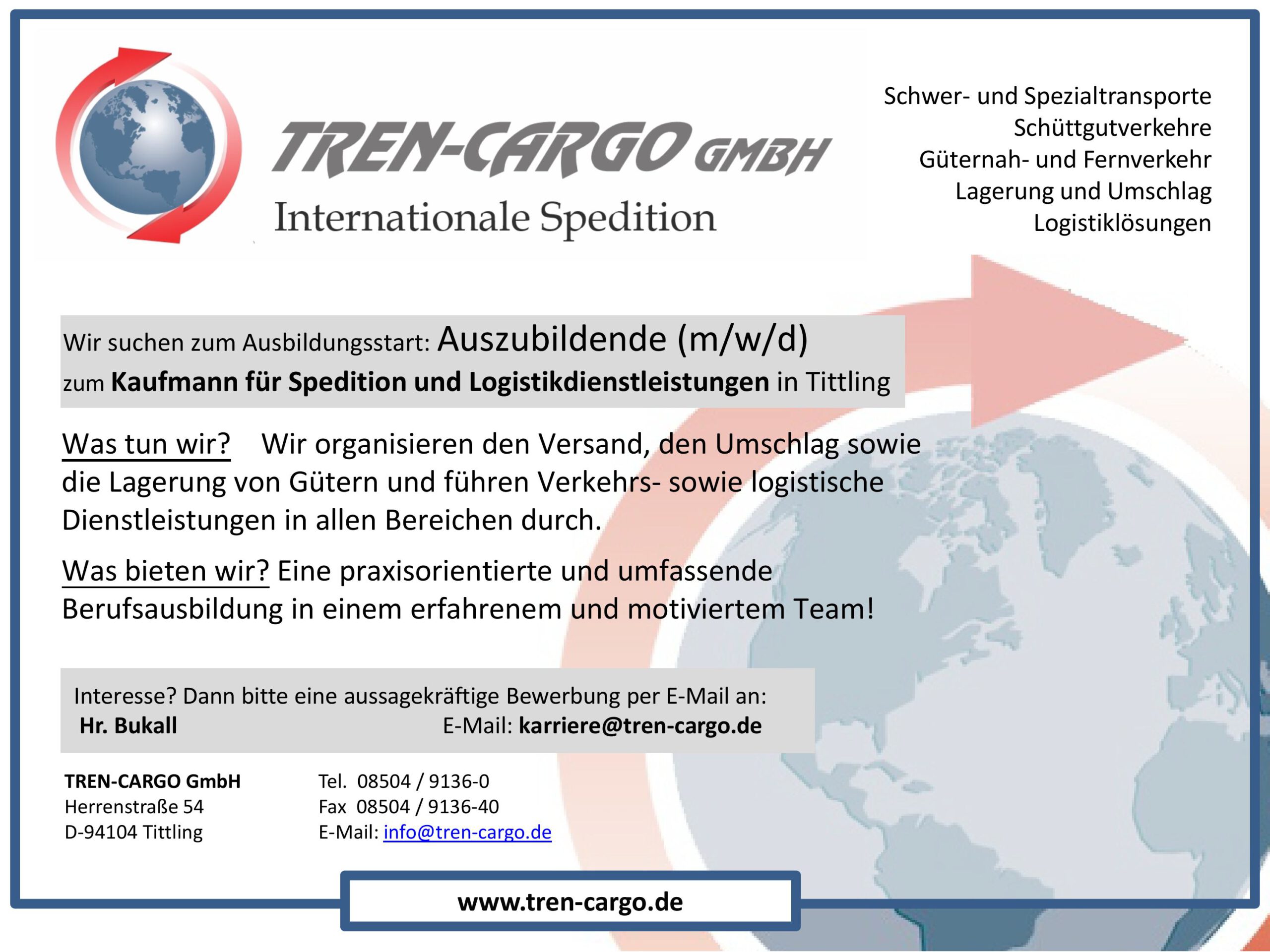 Ausbildung2025 Wir suchen Azubi